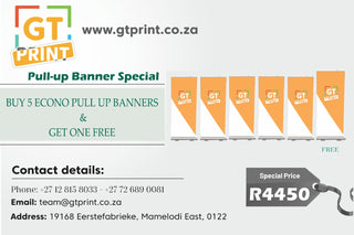 Pull up Banners Special