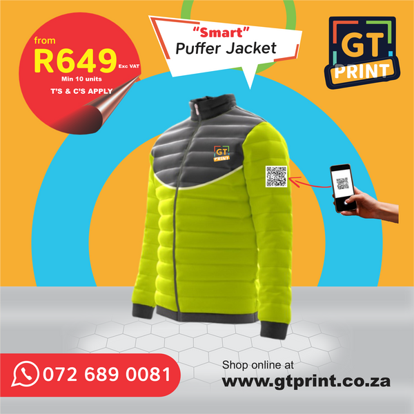 Smart Puffer jacket (min:10 units)