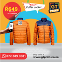 Smart Puffer jacket (min:10 units)