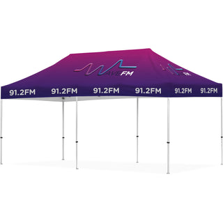 Outdoor Branding Gazeebo - Aluminum Gazeebo Stand