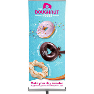 Double-Sided Pull-Up Banner - Indoor Display Banner