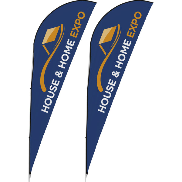 Shark-fin Flags 2m -4m