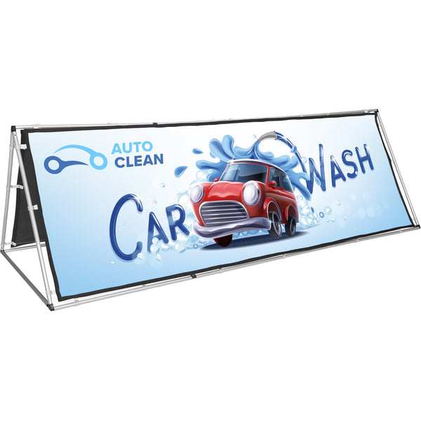 Custom A-Frame Banner Stand